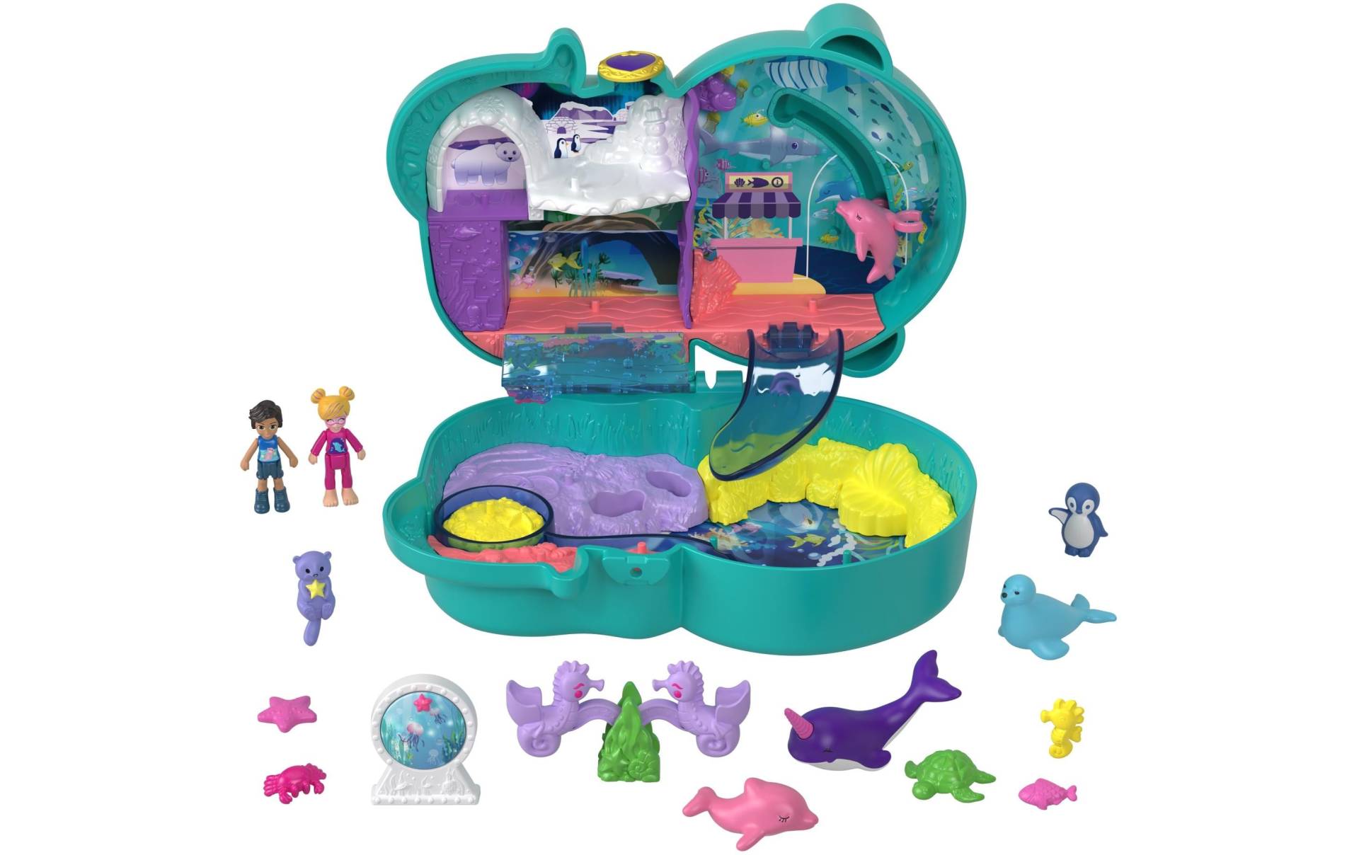 Polly Pocket Spielfigur »Otter-Aquarium Schatulle« Polly Pocket Spielfigur »Otter-Aquarium Schatulle« von Polly Pocket