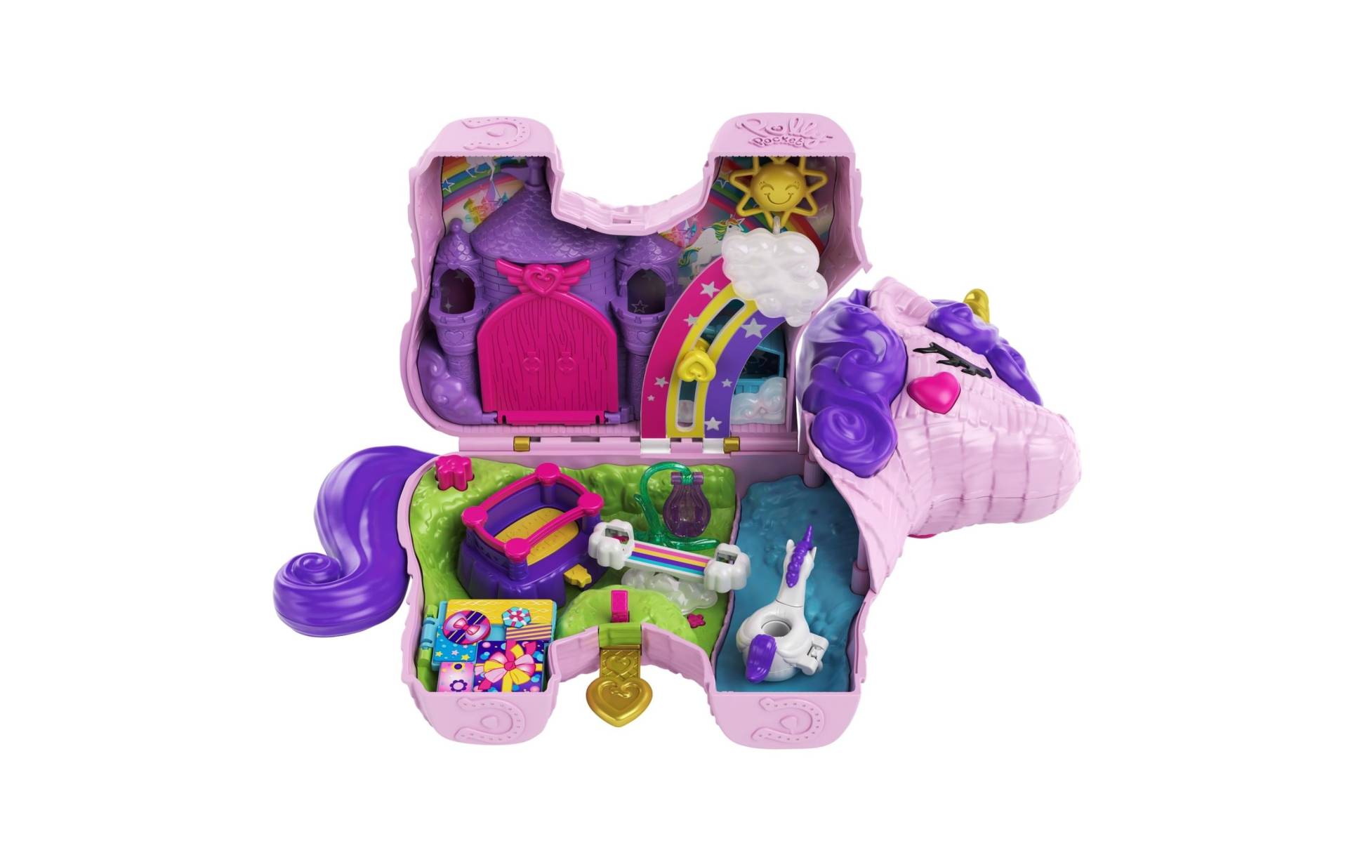 Polly Pocket Spielfigur »Pocket Einhorn-Party Spielset« Polly Pocket Spielfigur »Pocket Einhorn-Party Spielset« von Polly Pocket