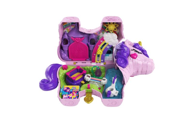 Polly Pocket Spielfigur »Pocket Einhorn-Party Spielset« von Polly Pocket