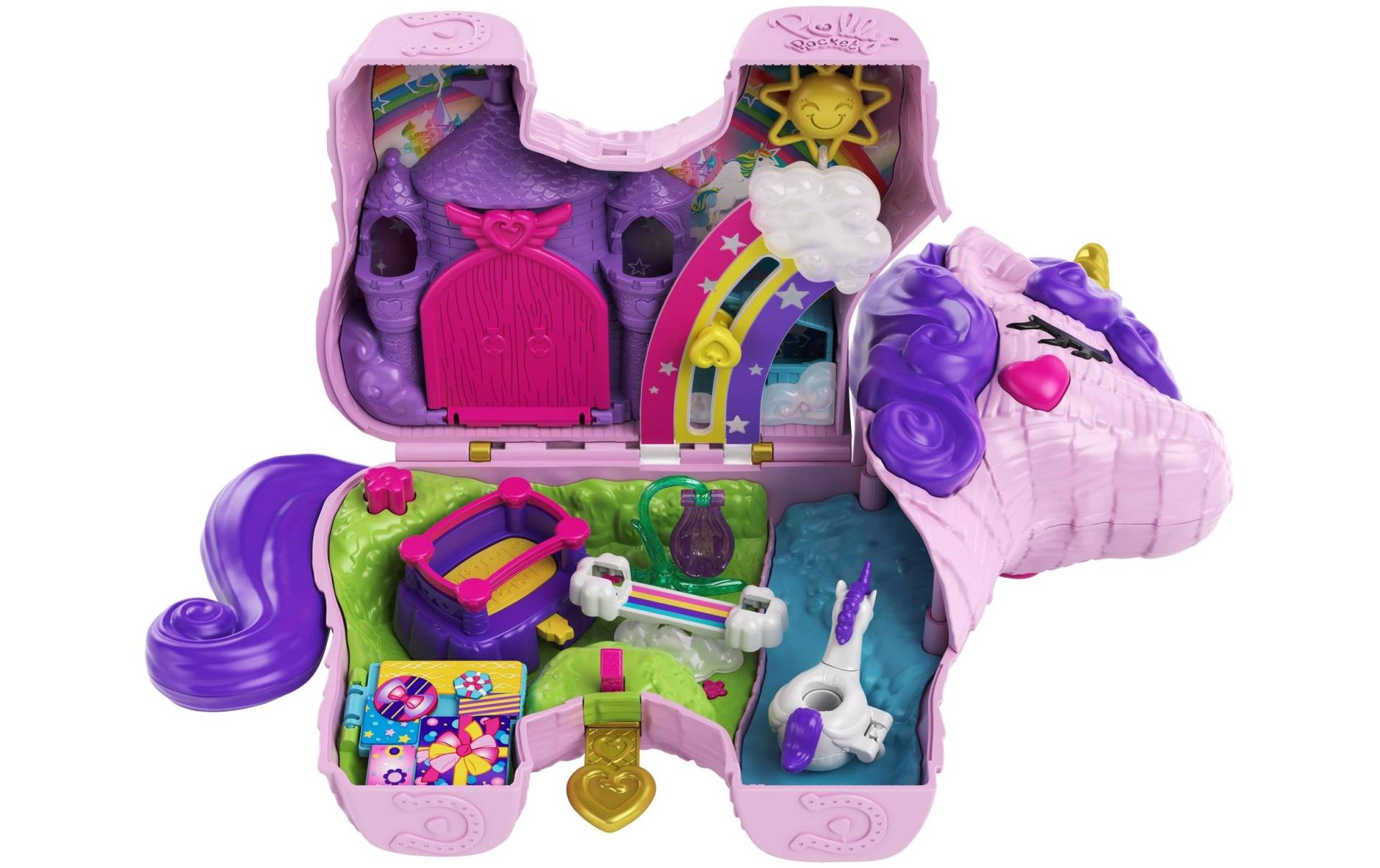 Polly Pocket Spielfigur »Pocket Einhorn-Party Spielset« Polly Pocket Spielfigur »Pocket Einhorn-Party Spielset« von Polly Pocket
