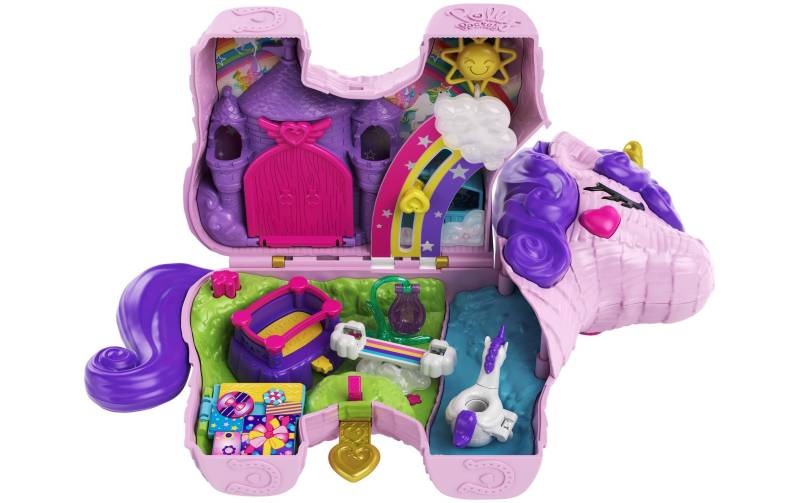 Polly Pocket Spielfigur »Pocket Einhorn-Party Spielset« von Polly Pocket