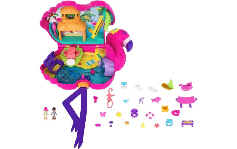 Polly Pocket Spielfigur »Pocket Flamingo-Party Spielset« von Polly Pocket