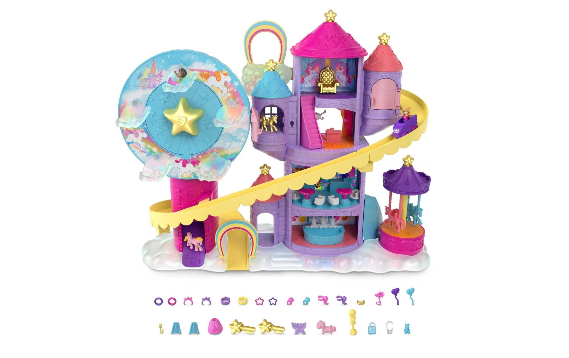 Polly Pocket Spielfigur »Pocket Regenbogen-Einhornspass« Polly Pocket Spielfigur »Pocket Regenbogen-Einhornspass« von Polly Pocket