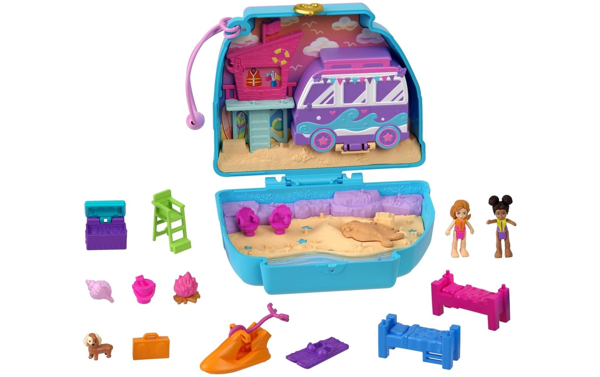Polly Pocket Spielwelt »Polly Pocket Seaside Puppy Ride« Polly Pocket Spielwelt »Polly Pocket Seaside Puppy Ride« von Polly Pocket