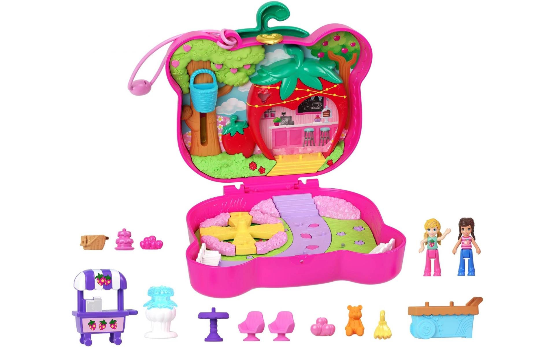Polly Pocket Spielwelt »Polly Pocket Straw-Beary Patch« Polly Pocket Spielwelt »Polly Pocket Straw-Beary Patch« von Polly Pocket