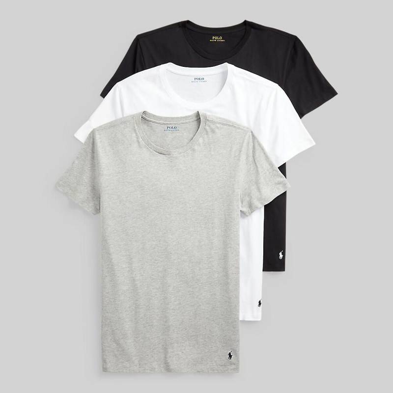 3er-Pack T-Shirts mit rundem Ausschnitt von Polo Ralph Lauren