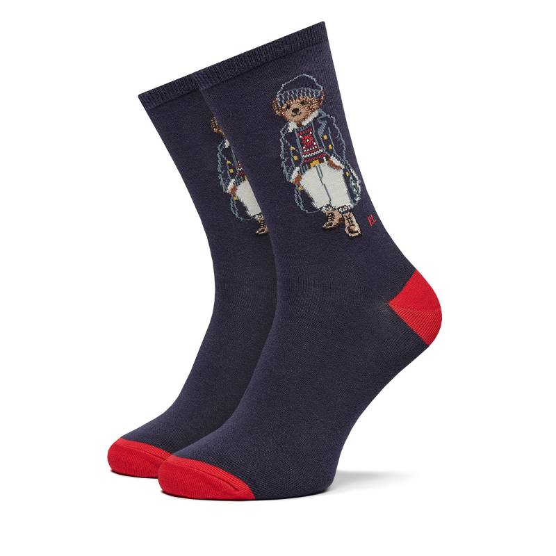 Hohe Damensocken Polo Ralph Lauren 455956263001 Dunkelblau von Polo Ralph Lauren