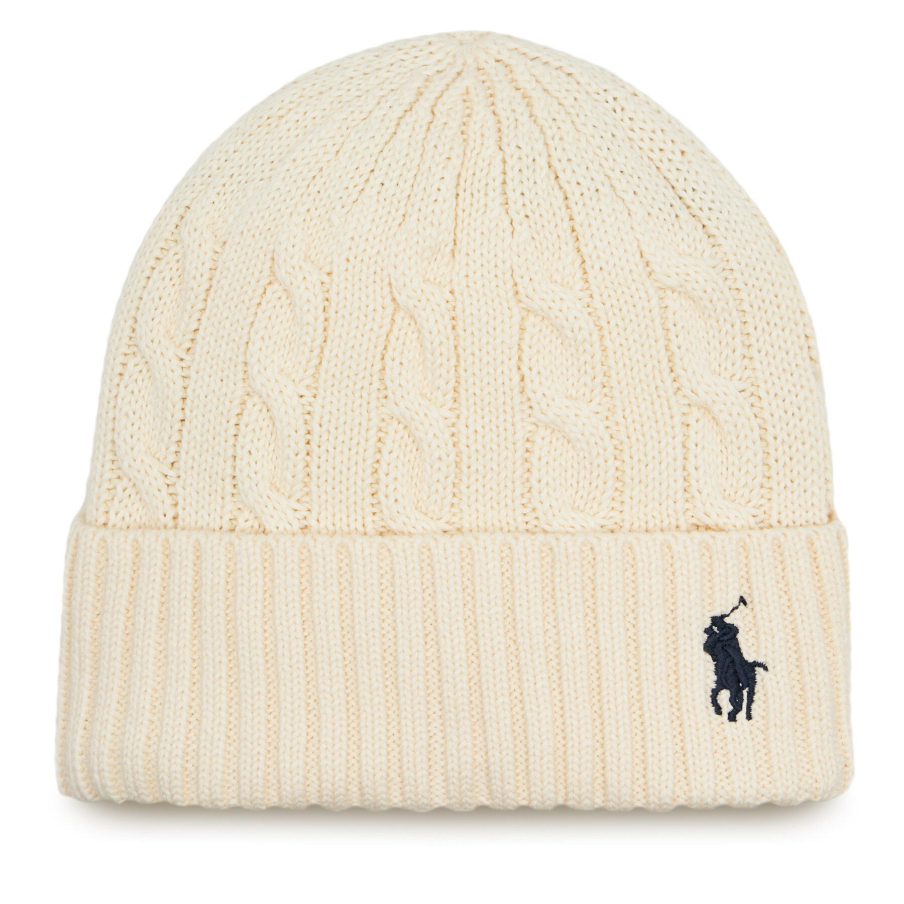 Mütze Polo Ralph Lauren 455954637001 Écru von Polo Ralph Lauren