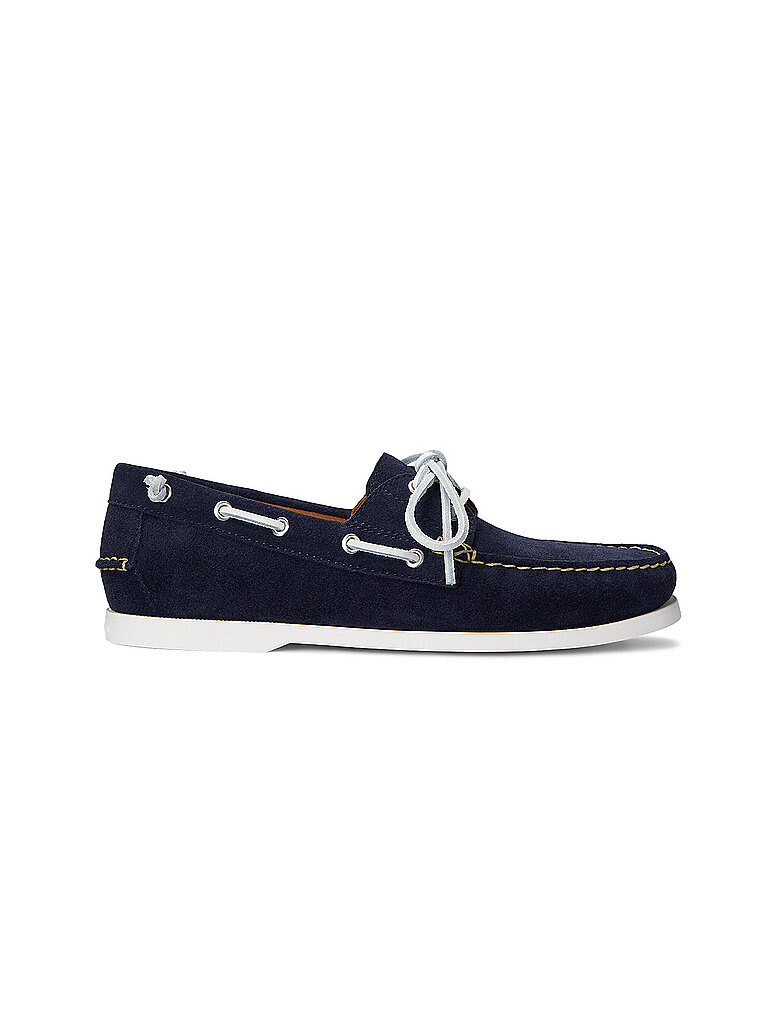 POLO RALPH LAUREN Anzugschuh - Bootschuh MERTON  dunkelblau | 43 von Polo Ralph Lauren