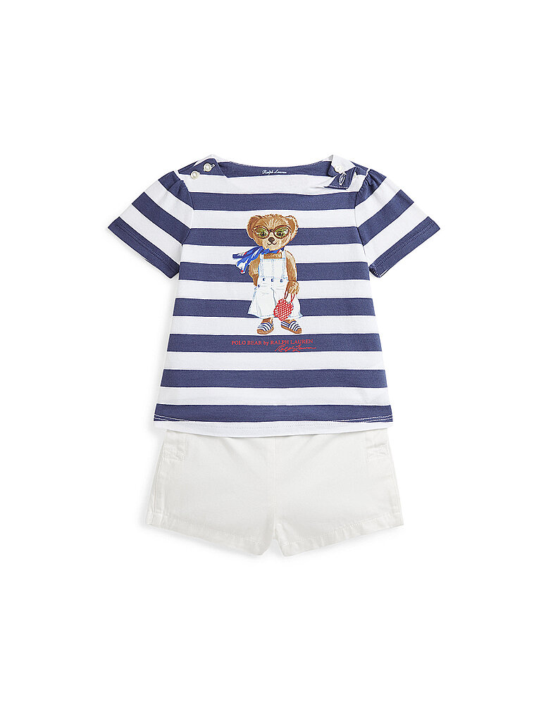POLO RALPH LAUREN Baby Set 2-teilig T-Shirt und Shorts dunkelblau | 74 POLO RALPH LAUREN Baby Set 2-teilig T-Shirt und Shorts dunkelblau | 74 von Polo Ralph Lauren