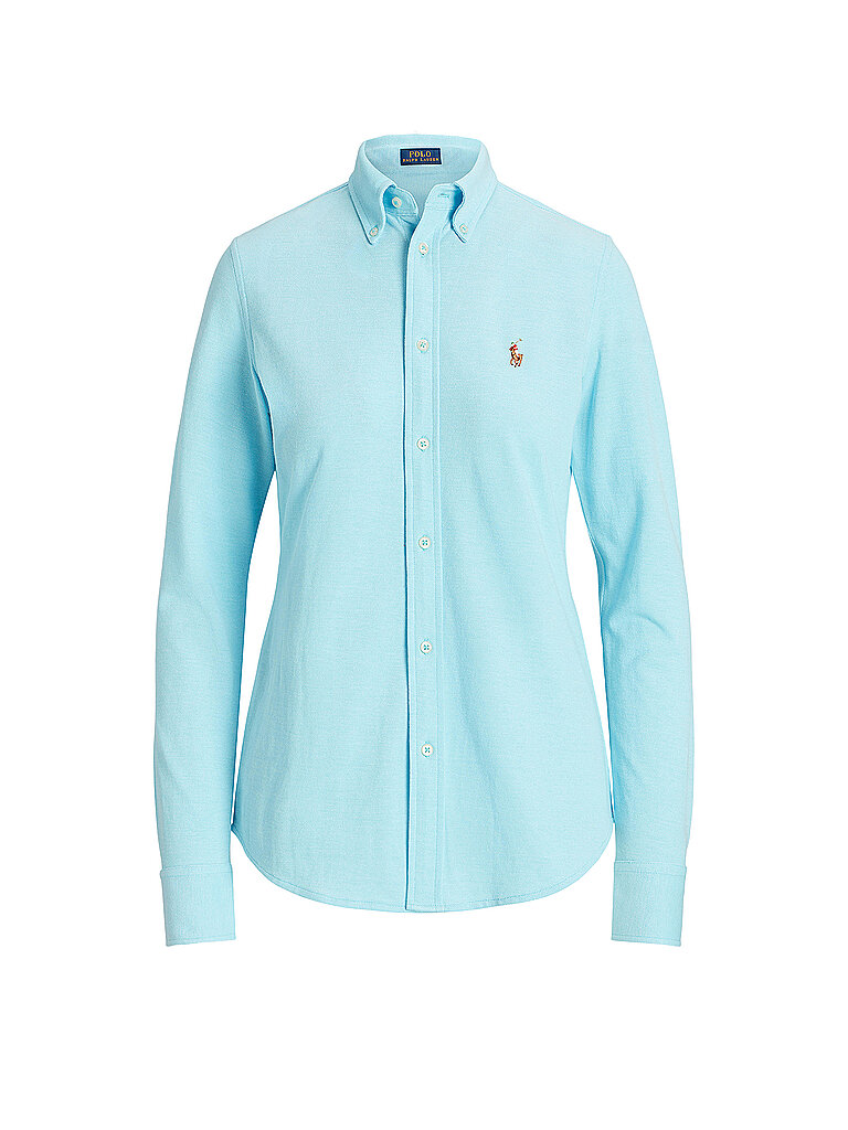 POLO RALPH LAUREN Bluse blau | L von Polo Ralph Lauren