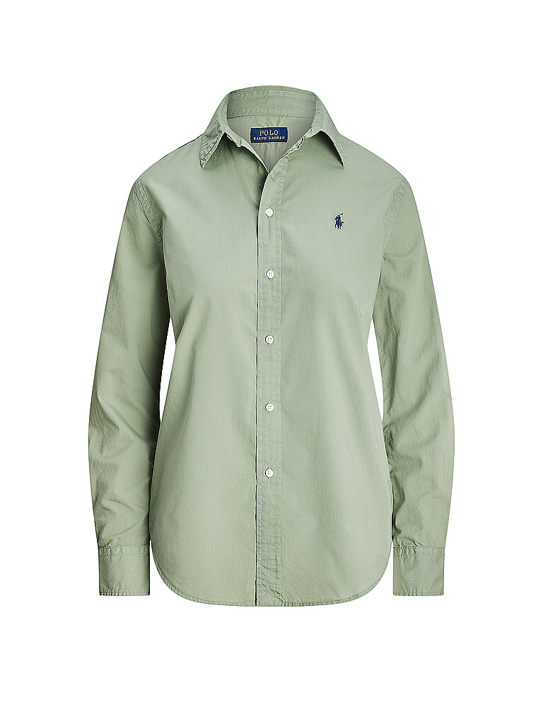 POLO RALPH LAUREN Bluse grün | L von Polo Ralph Lauren