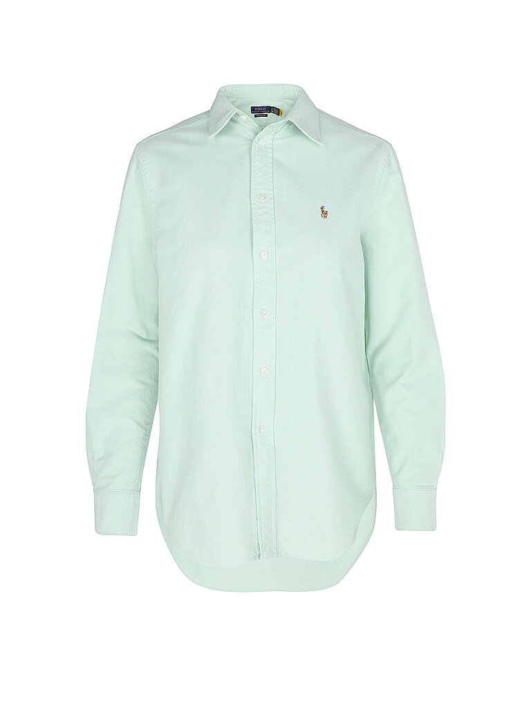 POLO RALPH LAUREN Bluse hellgrün | L von Polo Ralph Lauren