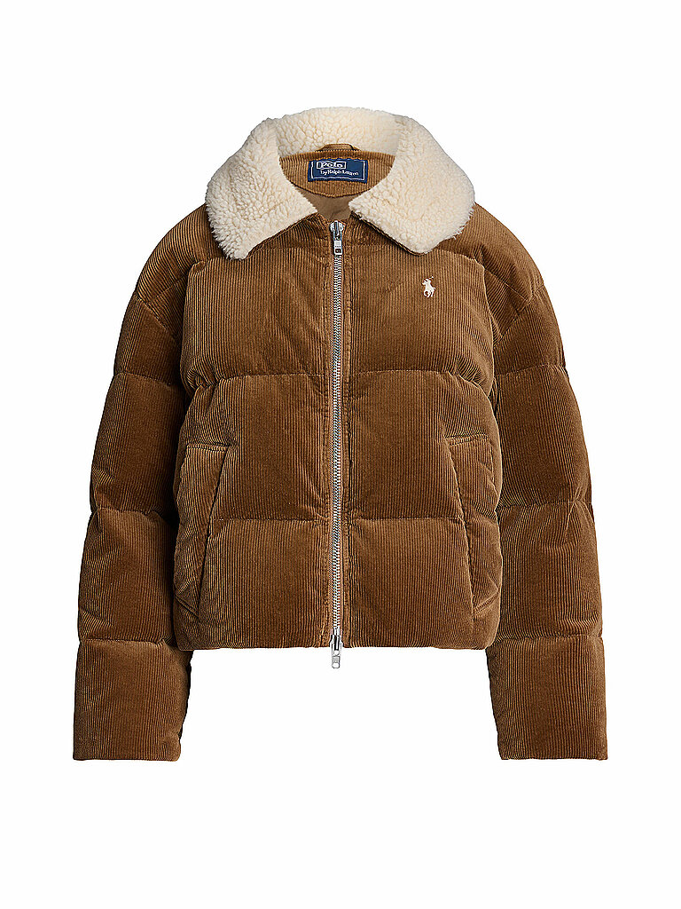 POLO RALPH LAUREN Daunenjacke camel | L von Polo Ralph Lauren