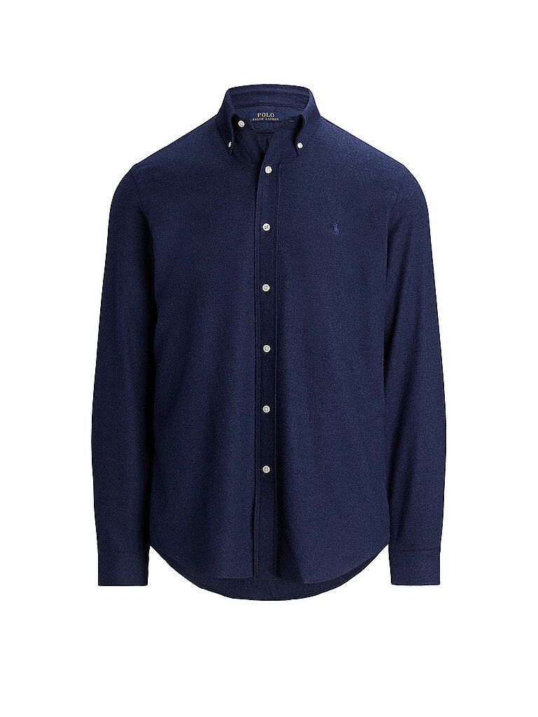 POLO RALPH LAUREN Flanellhemd dunkelblau | L von Polo Ralph Lauren