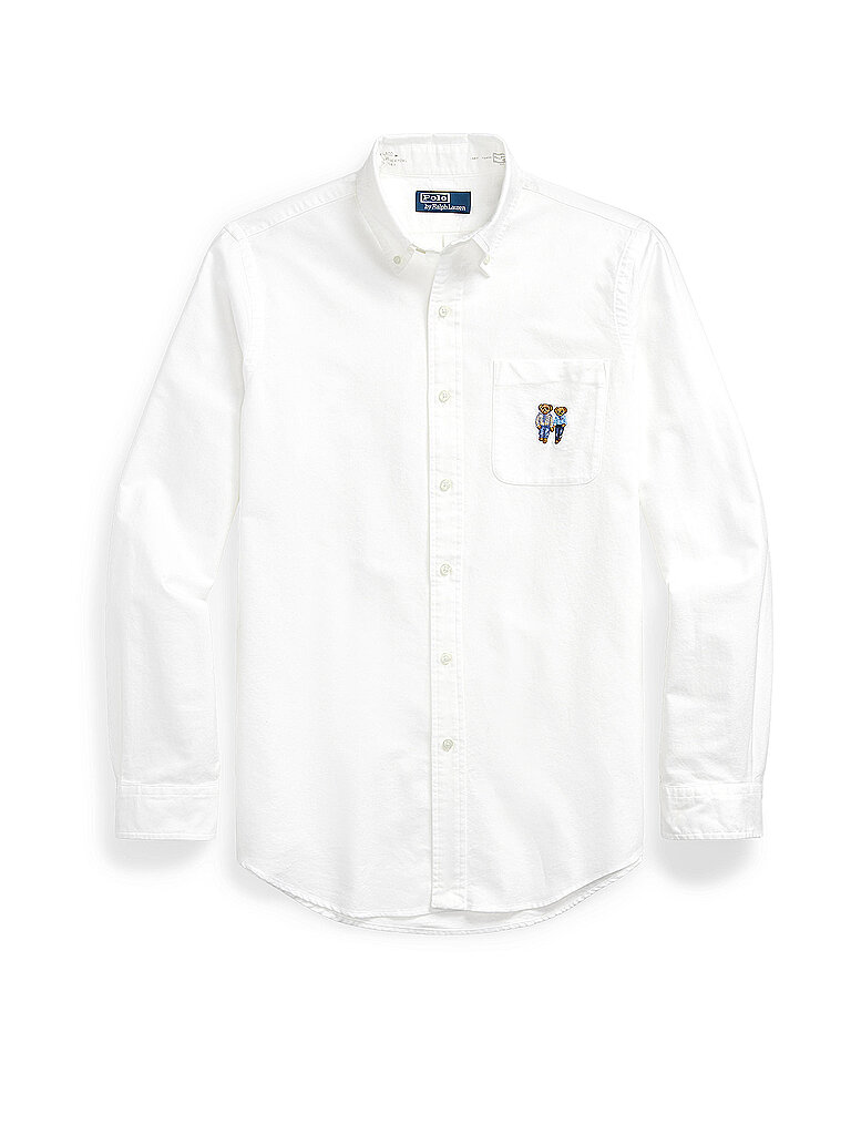 POLO RALPH LAUREN Hemd Classic Fit weiss | L von Polo Ralph Lauren