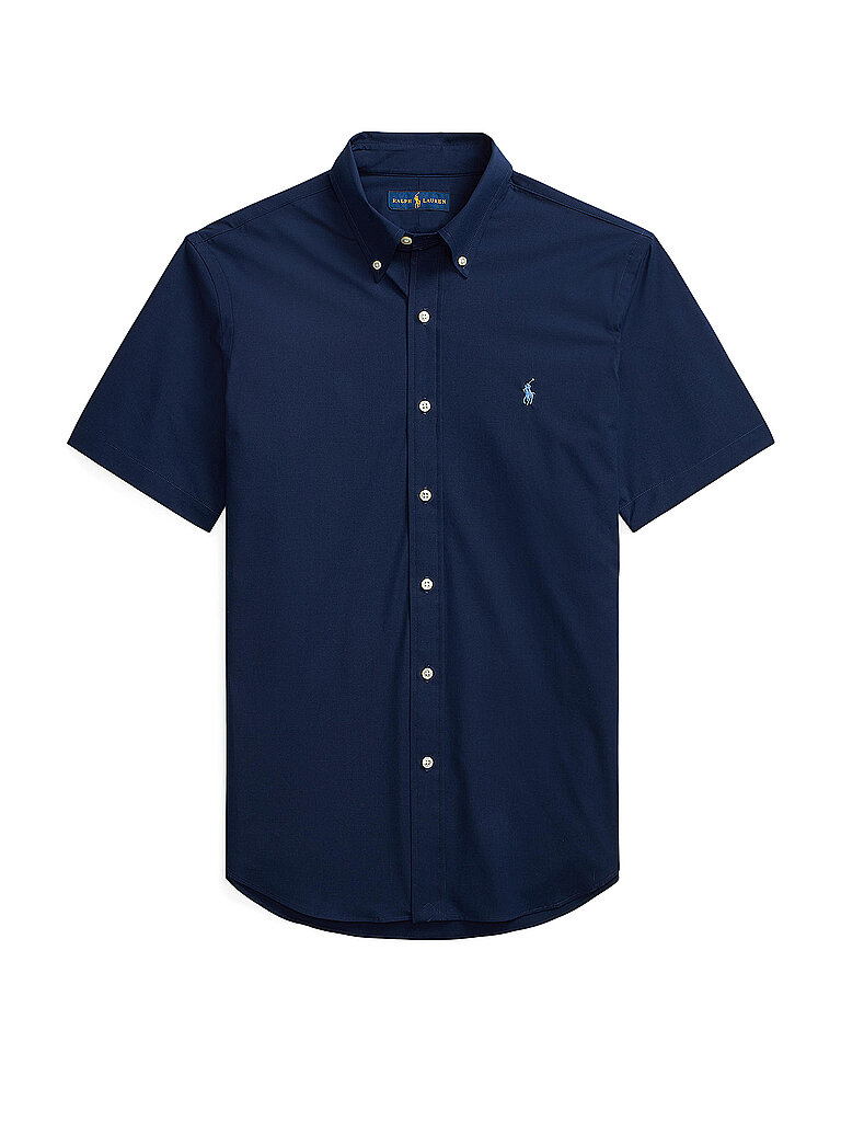 POLO RALPH LAUREN Hemd Custom Fit dunkelblau | S von Polo Ralph Lauren