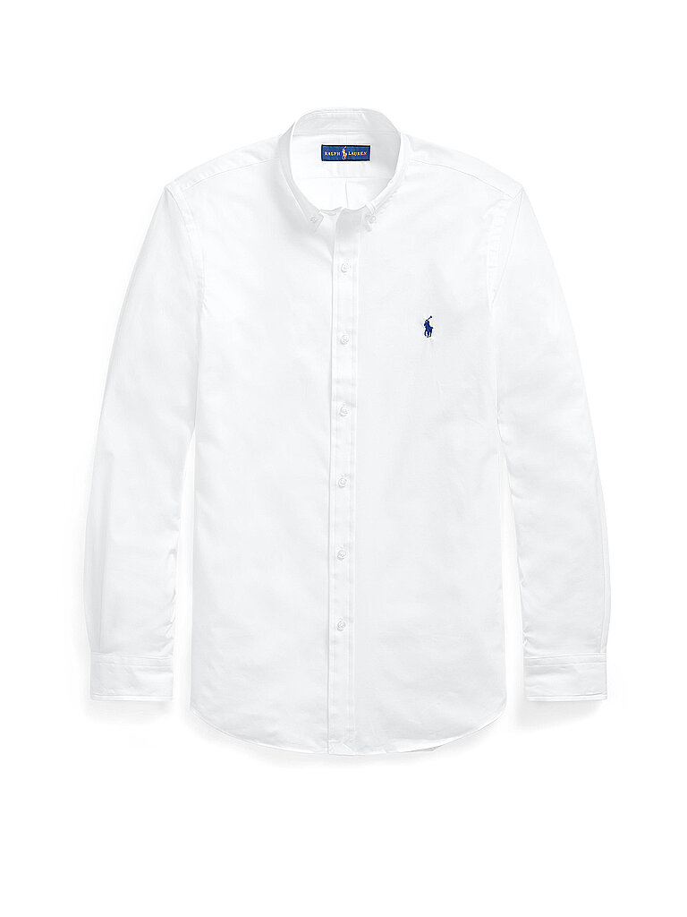 POLO RALPH LAUREN Hemd Custom Fit weiss | L von Polo Ralph Lauren