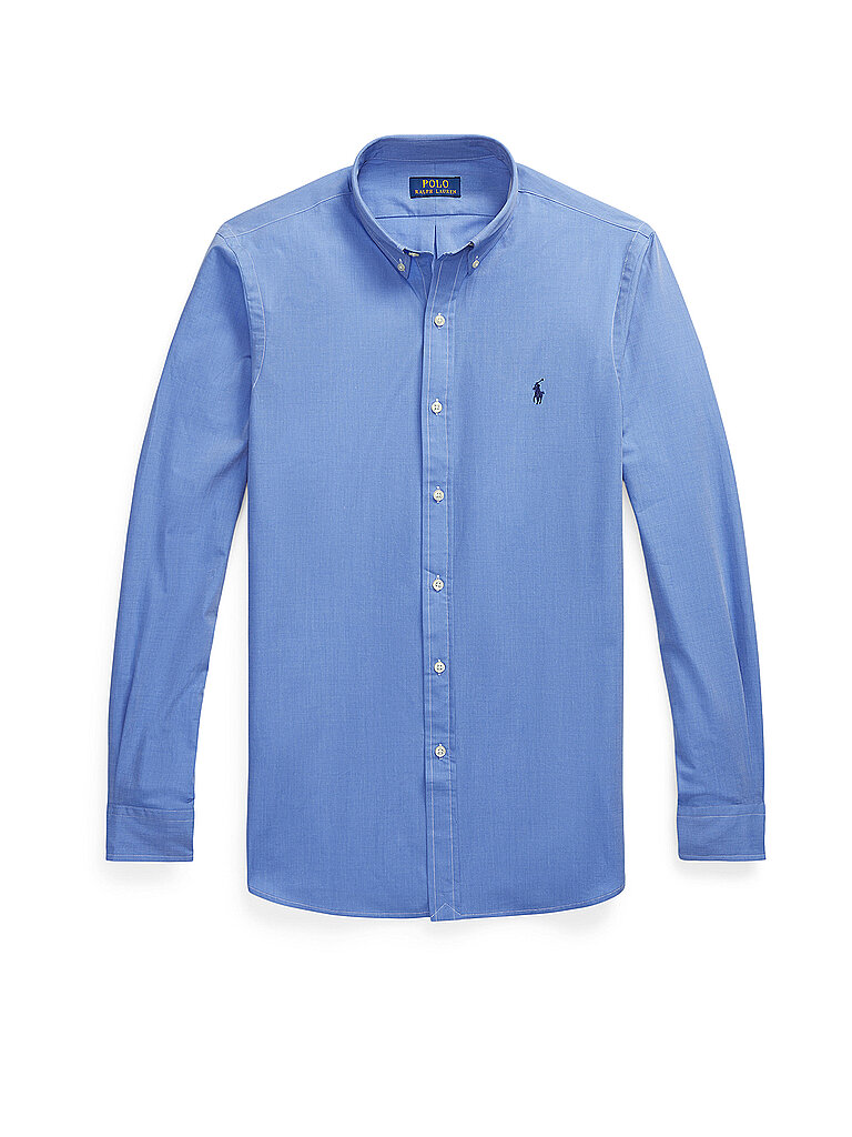 POLO RALPH LAUREN Hemd Slim Fit hellblau | S von Polo Ralph Lauren