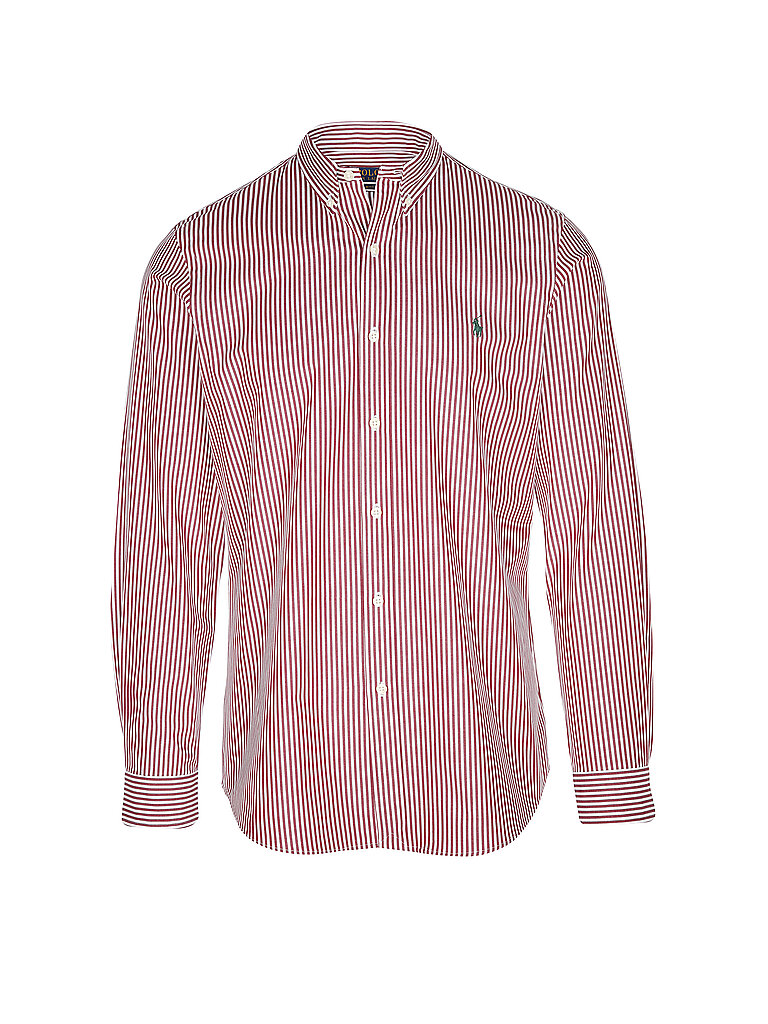 POLO RALPH LAUREN Hemd Slim Fit rot | L von Polo Ralph Lauren