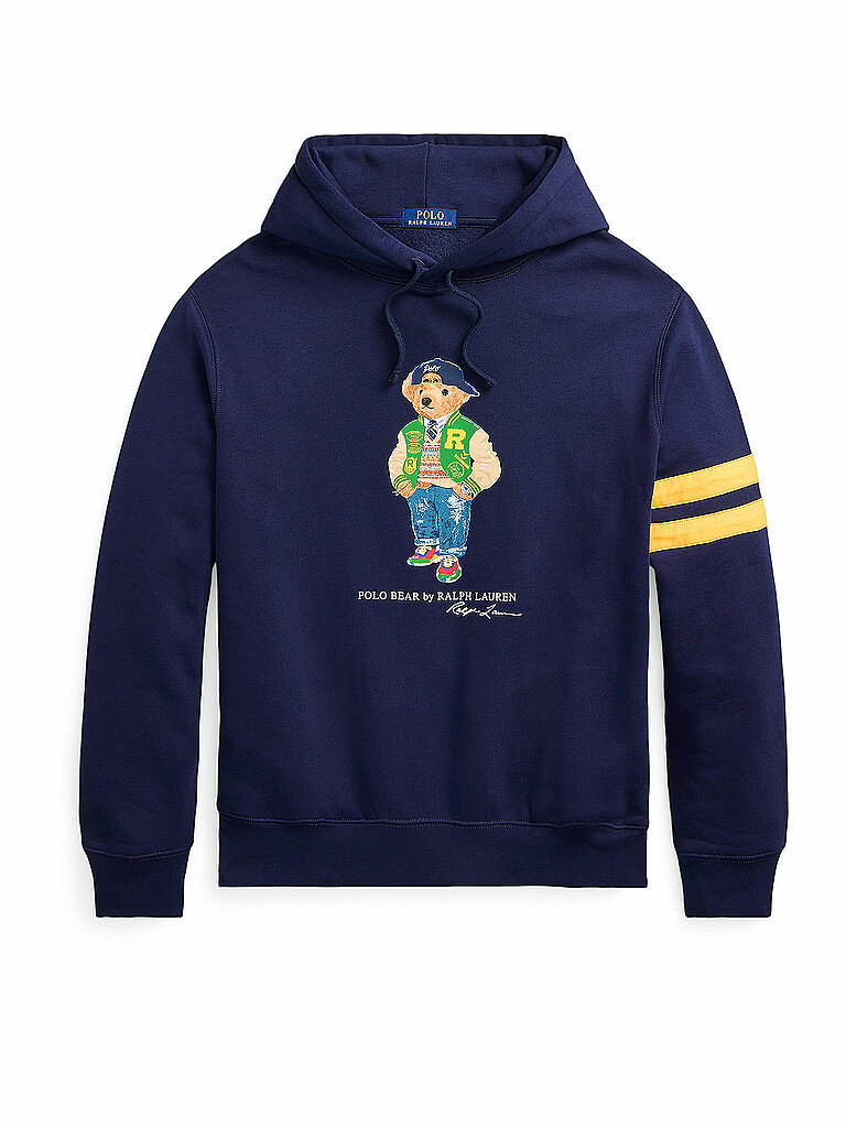 POLO RALPH LAUREN Kapuzensweater - Hoodie dunkelblau | L von Polo Ralph Lauren