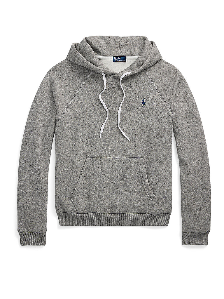 POLO RALPH LAUREN Kapuzensweater - Hoodie  grau | M von Polo Ralph Lauren