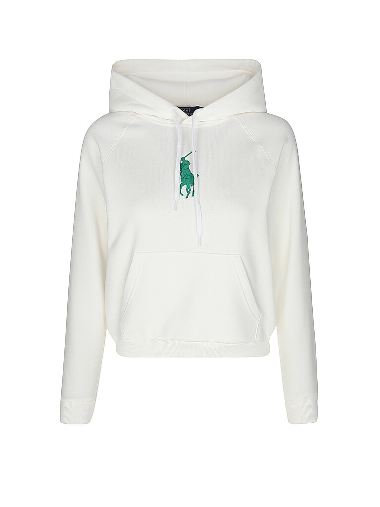 POLO RALPH LAUREN Kapuzensweater - Hoodie weiss | XS von Polo Ralph Lauren