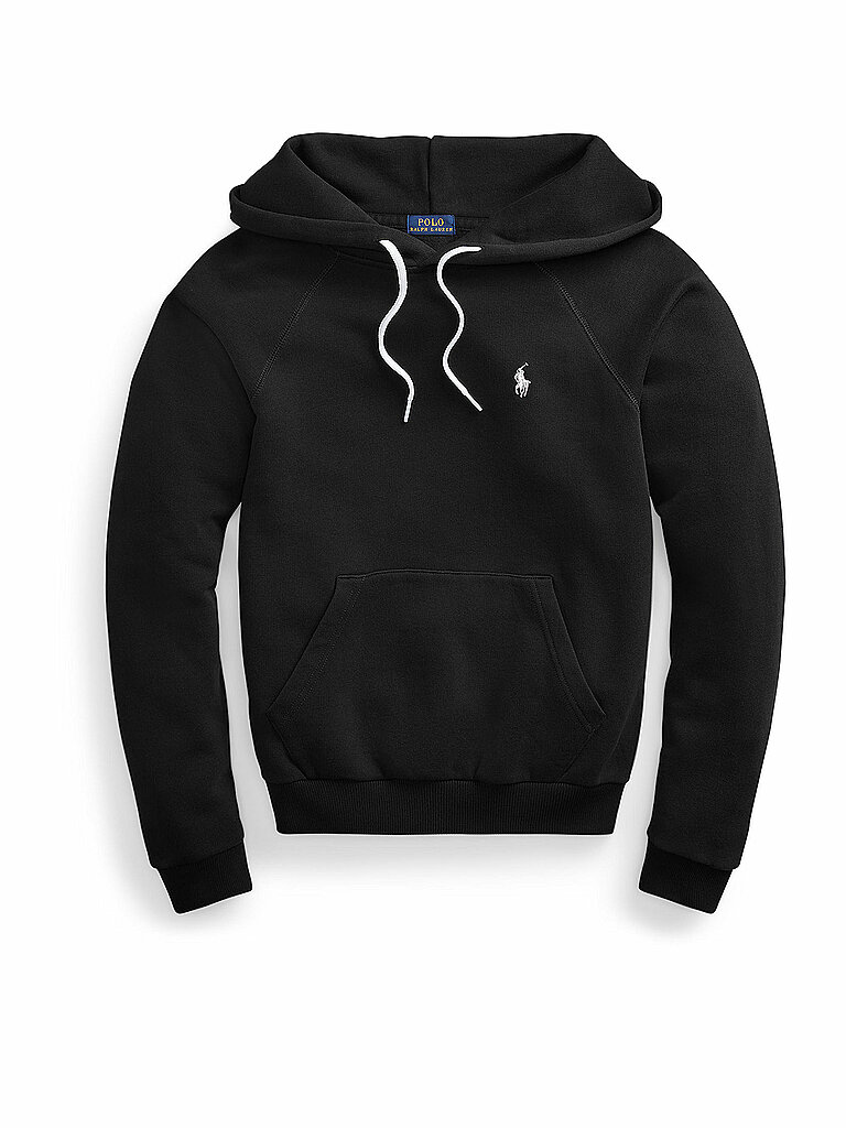 POLO RALPH LAUREN Kapuzensweater - Hoodie schwarz | M von Polo Ralph Lauren