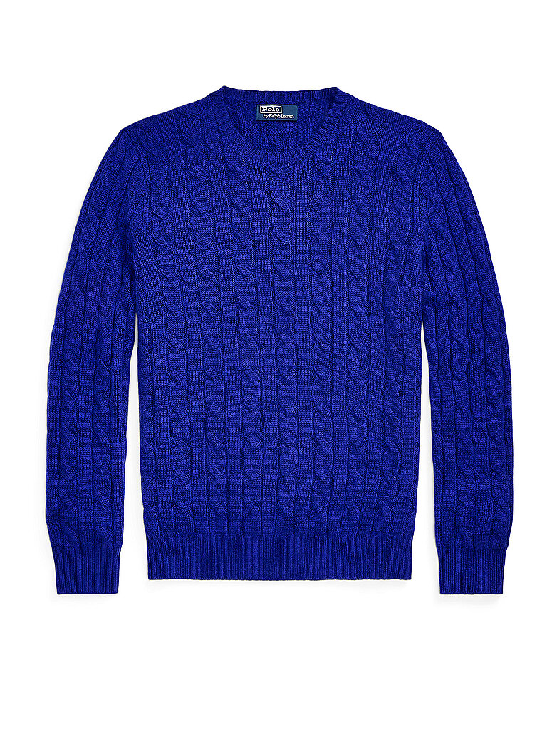 POLO RALPH LAUREN Kaschmirpullover blau | L von Polo Ralph Lauren