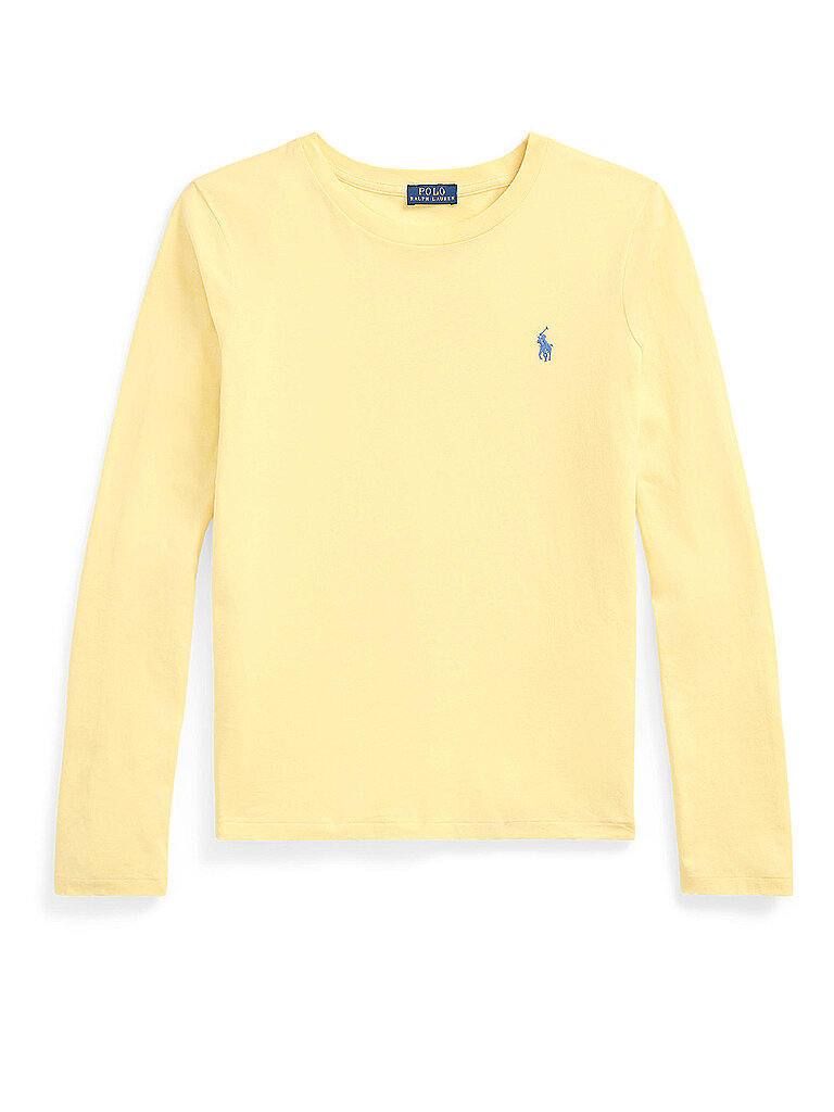 POLO RALPH LAUREN Langarmshirt gelb | L von Polo Ralph Lauren