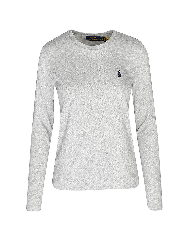 POLO RALPH LAUREN Langarmshirt grau | L von Polo Ralph Lauren