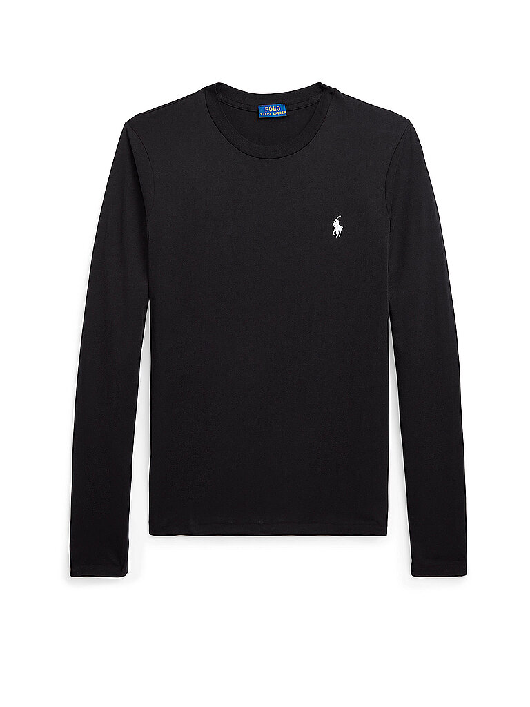 POLO RALPH LAUREN Langarmshirt schwarz | L von Polo Ralph Lauren