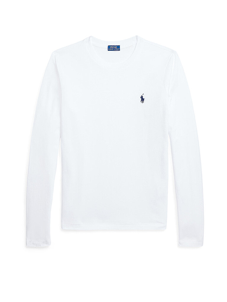 POLO RALPH LAUREN Langarmshirt weiss | L von Polo Ralph Lauren