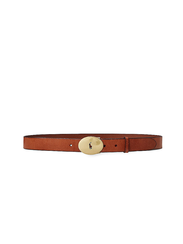 POLO RALPH LAUREN Ledergürtel braun | M von Polo Ralph Lauren