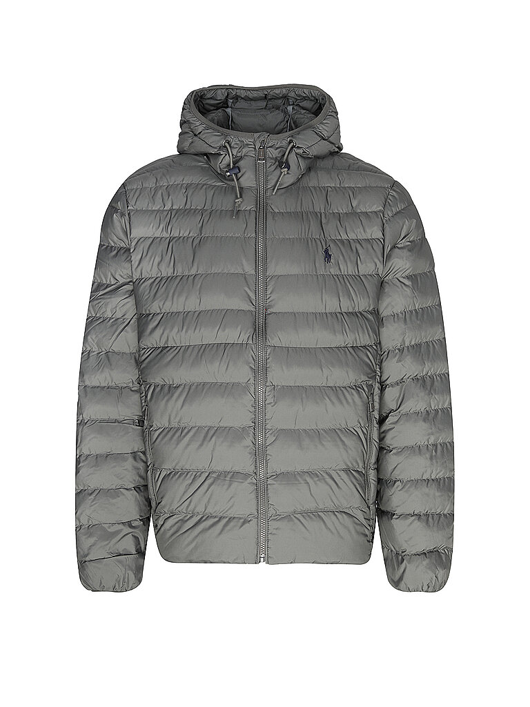 POLO RALPH LAUREN Leichtsteppjacke grau | L von Polo Ralph Lauren