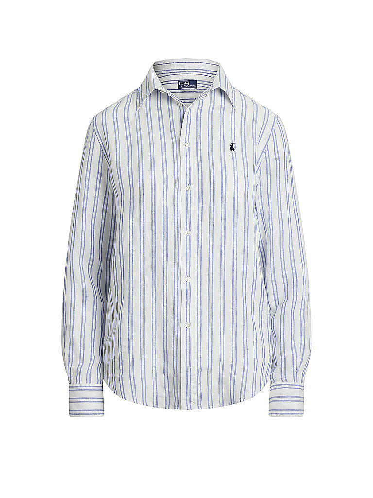 POLO RALPH LAUREN Leinenbluse blau | XS POLO RALPH LAUREN Leinenbluse blau | XS von Polo Ralph Lauren