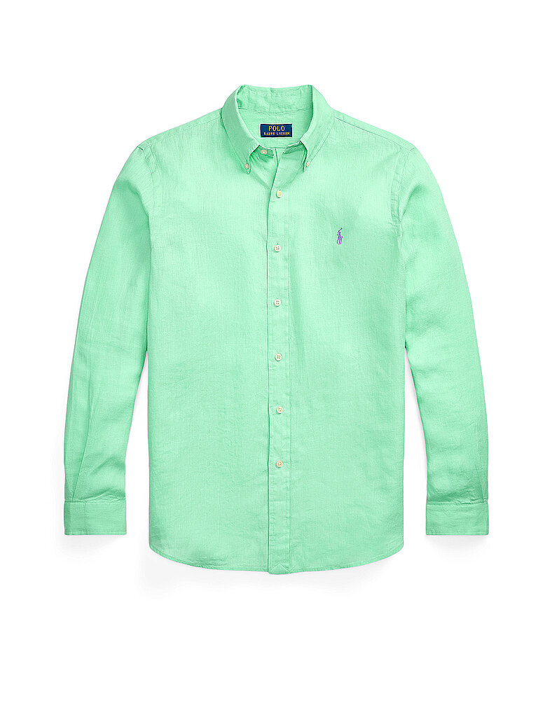 POLO RALPH LAUREN Leinenhemd Custom Fit türkis | L POLO RALPH LAUREN Leinenhemd Custom Fit türkis | L von Polo Ralph Lauren