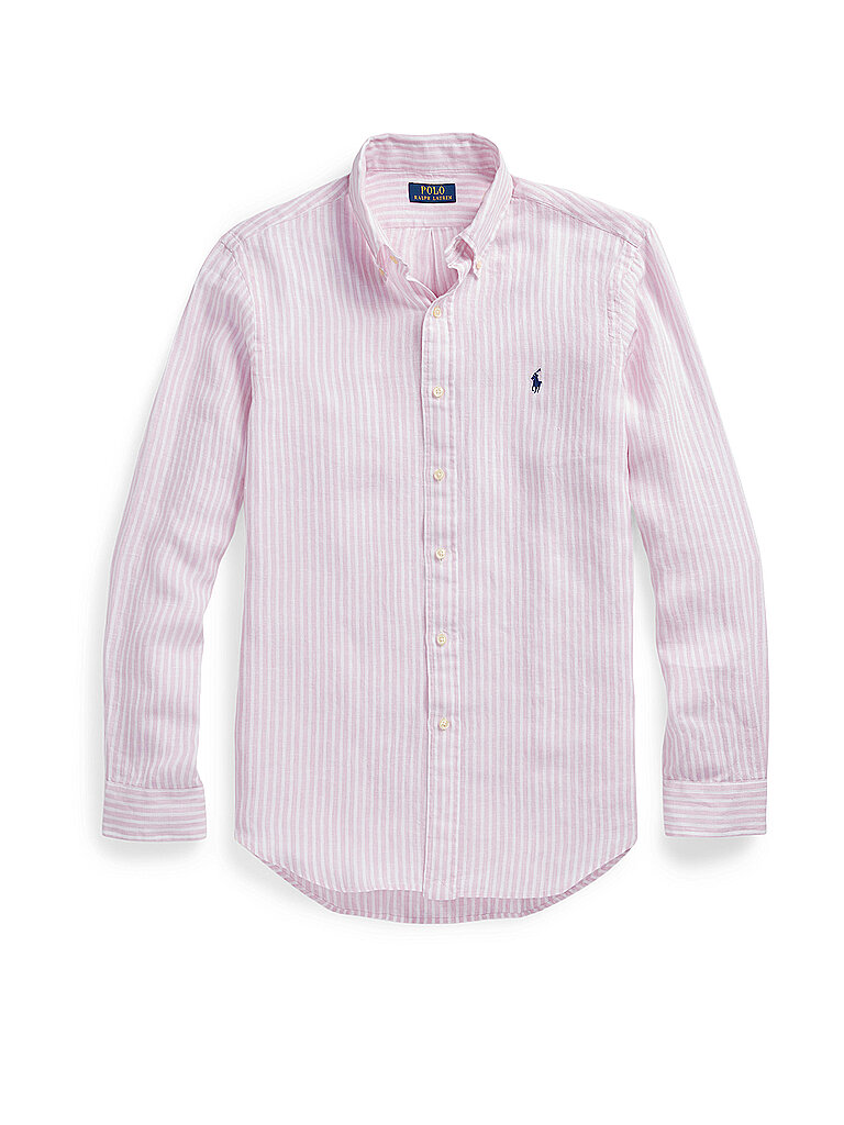 POLO RALPH LAUREN Leinenhemd rosa | L POLO RALPH LAUREN Leinenhemd rosa | L von Polo Ralph Lauren