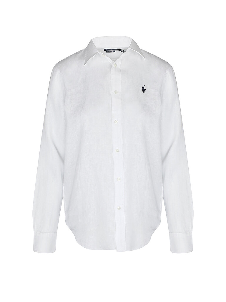 POLO RALPH LAUREN Leinenhemd weiss | XL von Polo Ralph Lauren