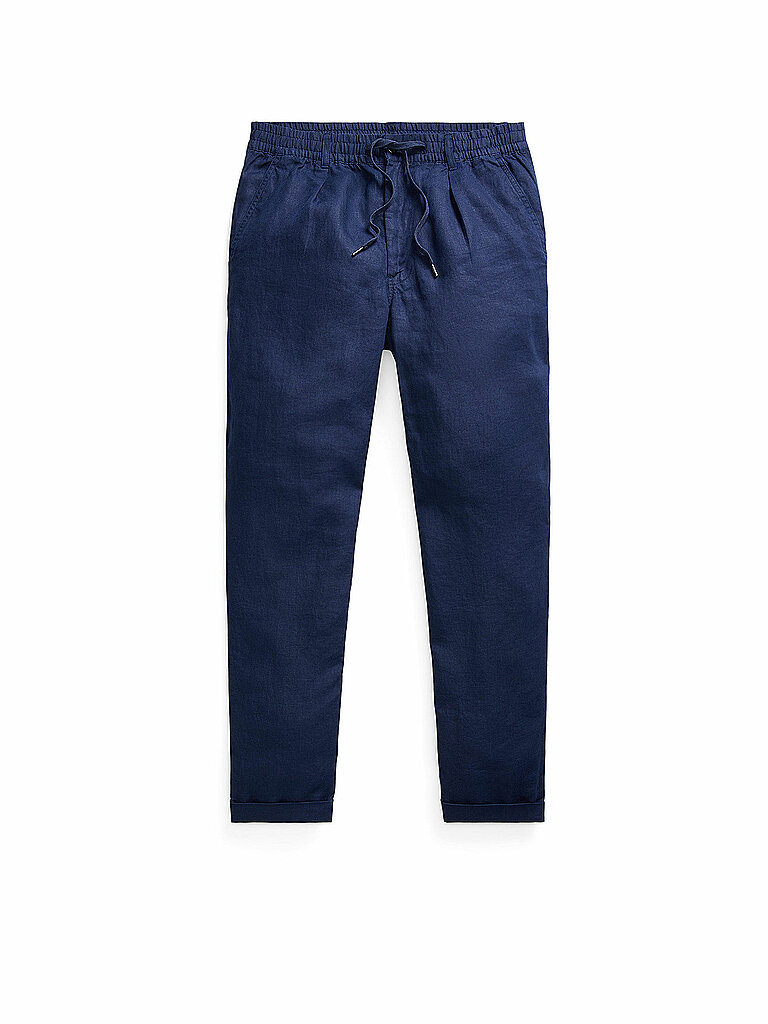 POLO RALPH LAUREN Leinenhose  dunkelblau | XL von Polo Ralph Lauren