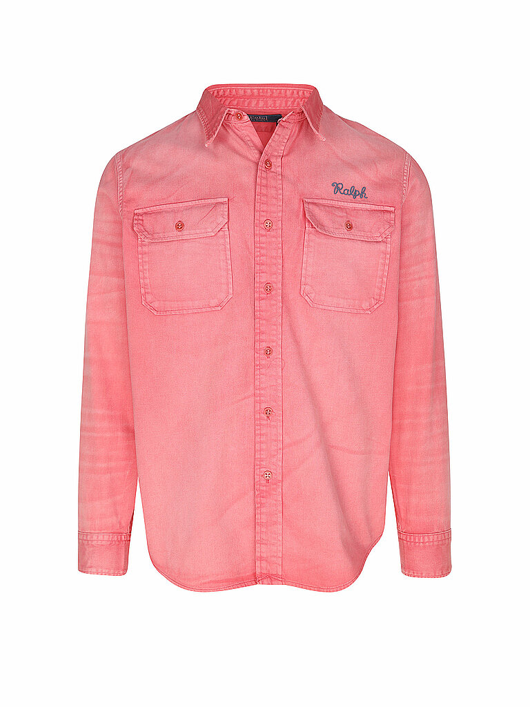 POLO RALPH LAUREN Overshirt  rot | XXL von Polo Ralph Lauren