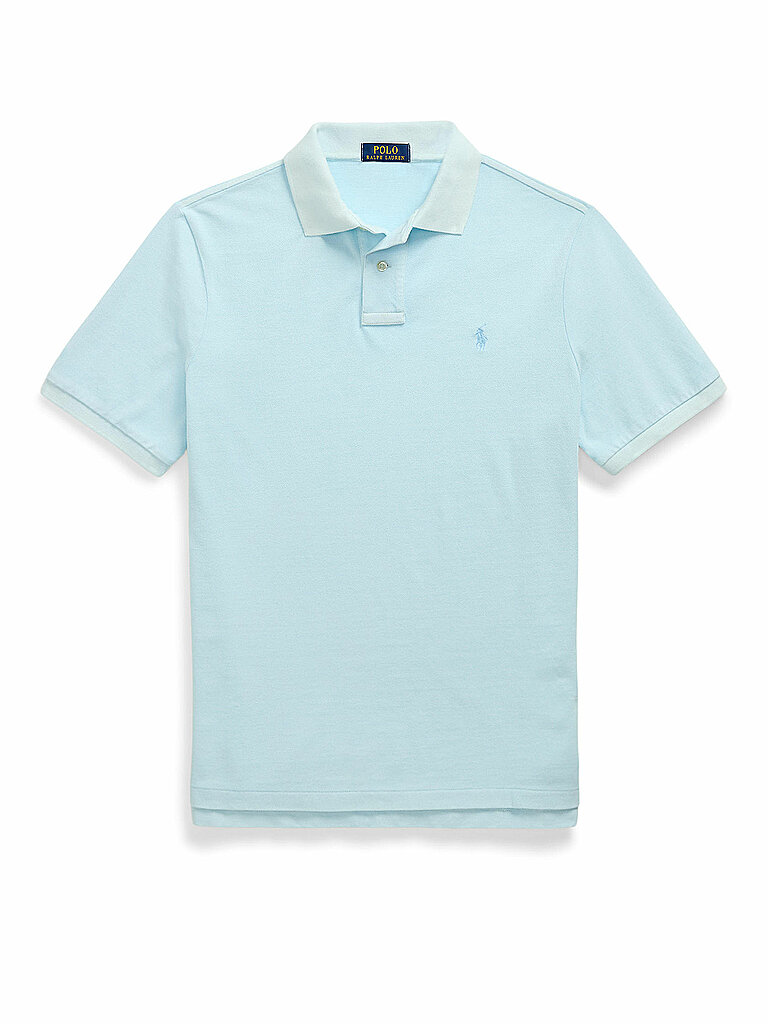 POLO RALPH LAUREN Poloshirt Custom Fit hellblau | S von Polo Ralph Lauren