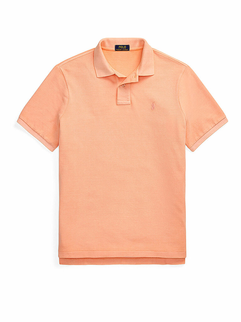 POLO RALPH LAUREN Poloshirt Custom Fit orange | L von Polo Ralph Lauren