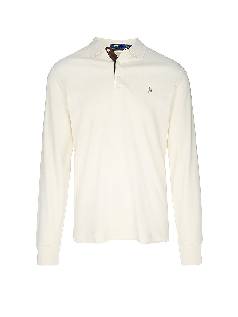 POLO RALPH LAUREN Poloshirt Custom Slim Fit creme | L von Polo Ralph Lauren