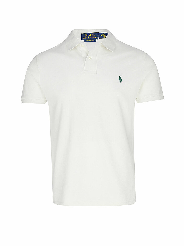 POLO RALPH LAUREN Poloshirt Custom Slim Fit creme | M von Polo Ralph Lauren