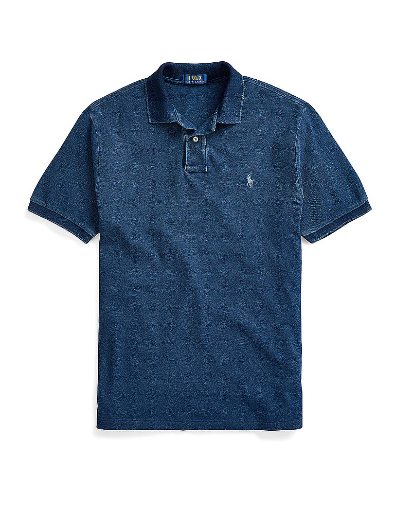 POLO RALPH LAUREN Poloshirt Custom Slim Fit dunkelblau | M von Polo Ralph Lauren