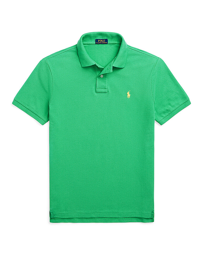 POLO RALPH LAUREN Poloshirt Custom Slim Fit grün | S von Polo Ralph Lauren