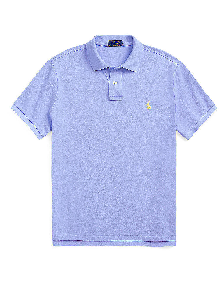 POLO RALPH LAUREN Poloshirt Custom Slim Fit hellblau | L von Polo Ralph Lauren