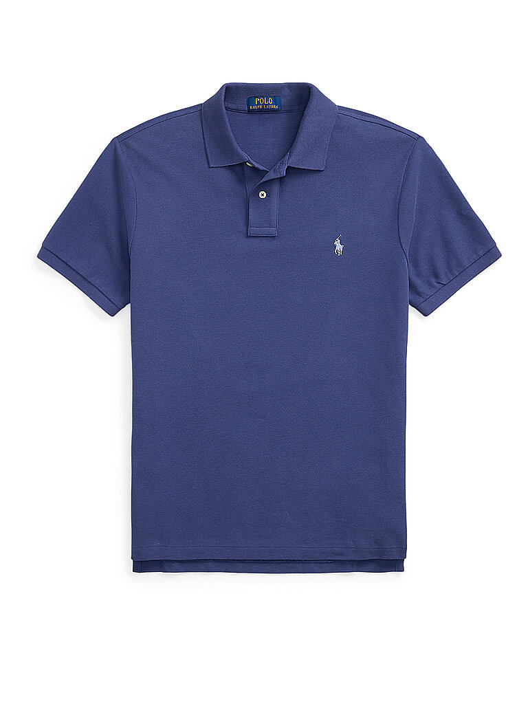 POLO RALPH LAUREN Poloshirt Custom Slim Fit dunkelblau | L von Polo Ralph Lauren