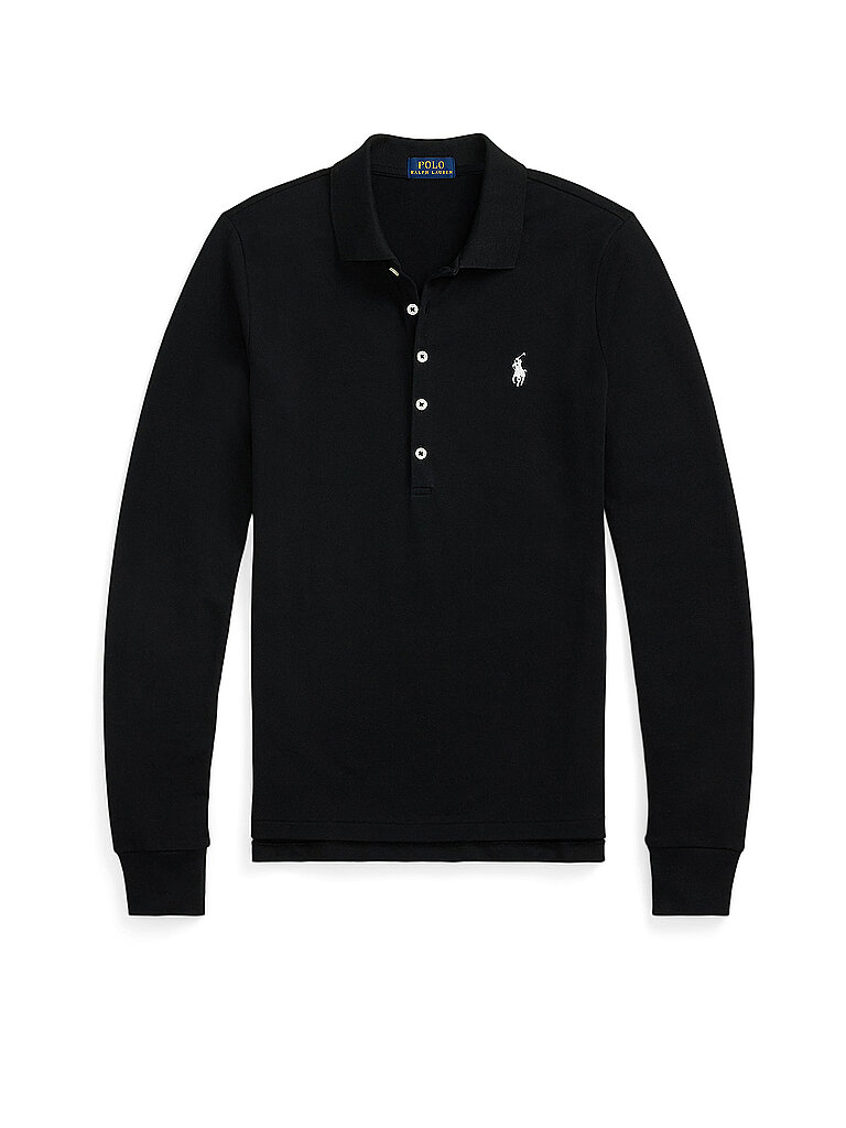 POLO RALPH LAUREN Poloshirt JULIE schwarz | L von Polo Ralph Lauren